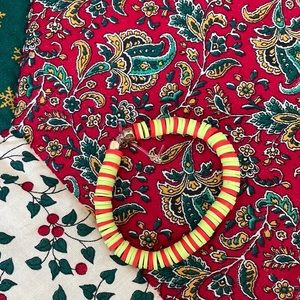 Handmade clay bead, bracelets